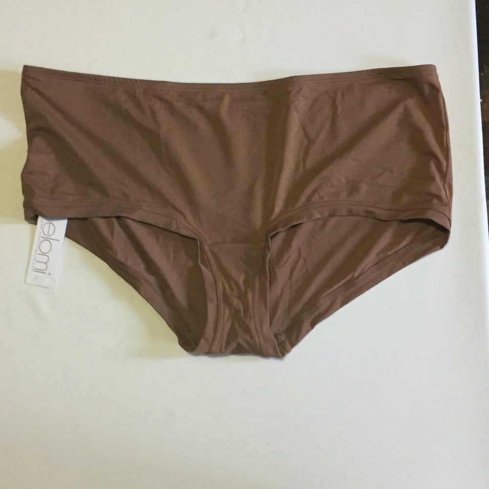 ELOMI 3L  BROWN BRIEF PANTY NWT